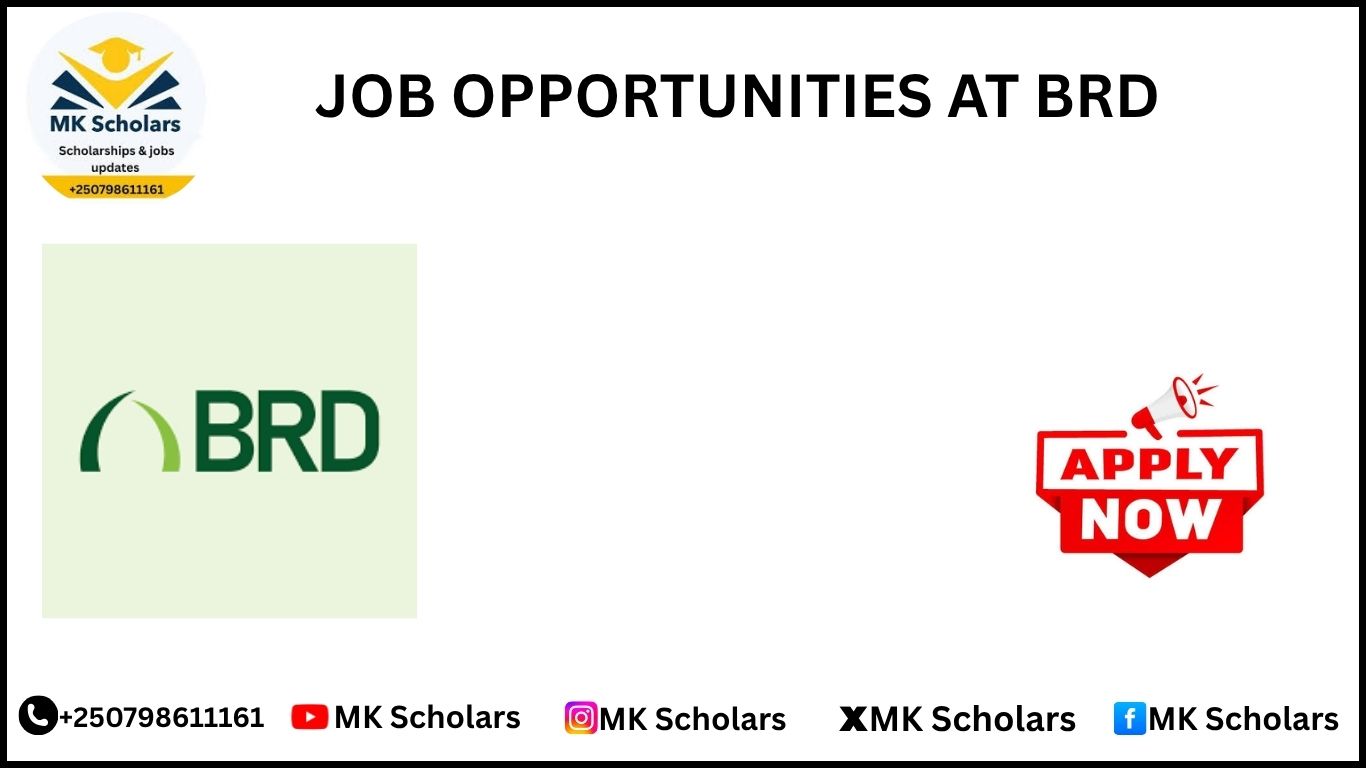JOB OPPORTUNITIES AT BRD